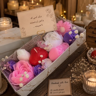 جعبه گل کادویی