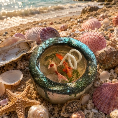 شمع حوض ماهی