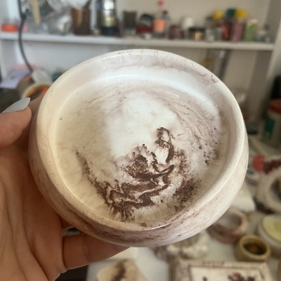 ظروف سنگی رگه دار 2